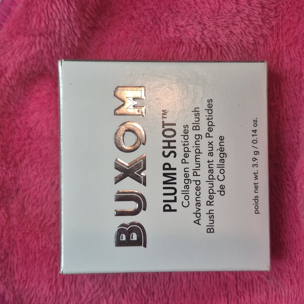 Buxom Plump Shot Collagen Peptides Advanced Plumping Blush *coral cheer